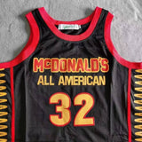 #32 davis mcdonald's jersey black Style 5