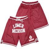 #33 KOBE BRYANT LOWER MERION FRONT LOGO BASKETBALL SHORTS1