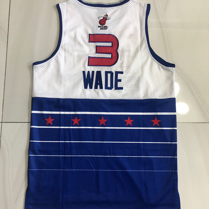 #3 Wade 2006 All stars game authentic jersey (XS-XXL) Style 4
