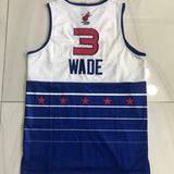 #3 Wade 2006 All stars game authentic jersey (XS-XXL) Style 4