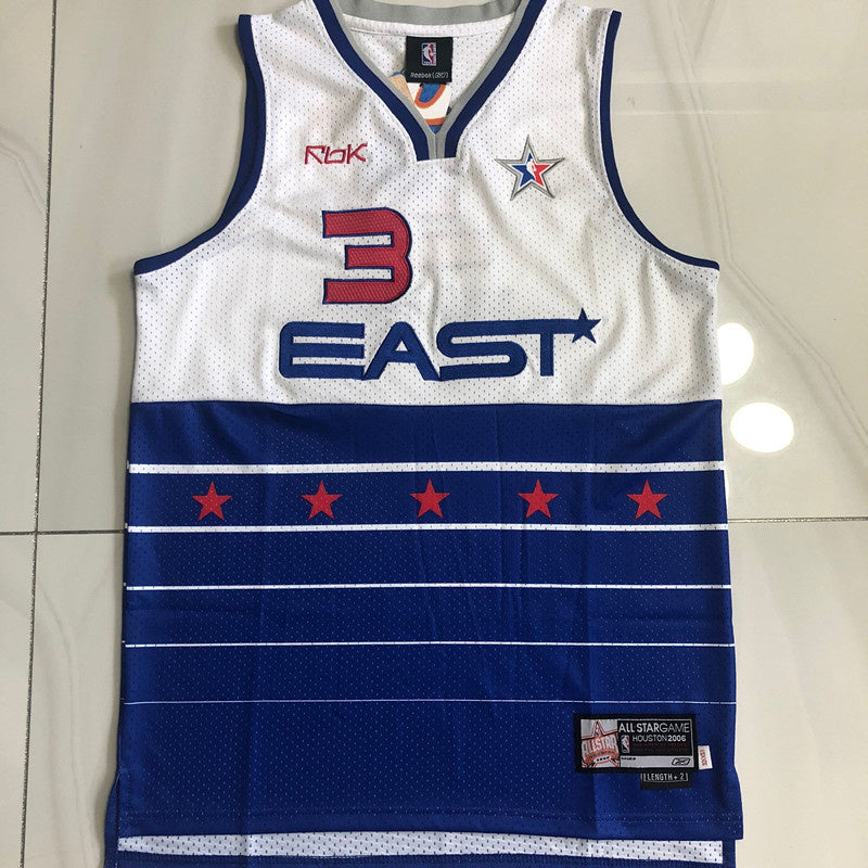 #3 Wade 2006 All stars game authentic jersey (XS-XXL) Style 7
