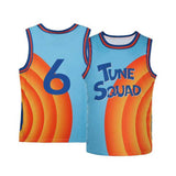 #6 new tune squad jersey (heat pressed)