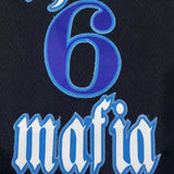 #6 pat three mafia jersey black Style 1