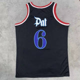 #6 pat three mafia jersey black Style 5