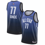 #77 Luka Doncic 2023 NBA All-Star Game Swingman Jersey - Blue