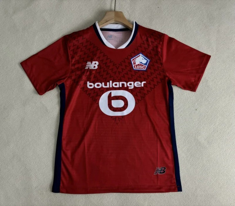 24-25 lille home soccer jersey size s-2xl Style 2
