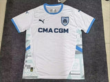 24-25 marseille home soccer jersey Style 2