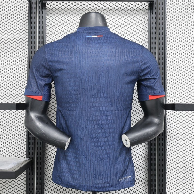 24-25 parissg special version blue soccer jersey Style 1
