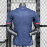 24-25 parissg special version blue soccer jersey Style 1