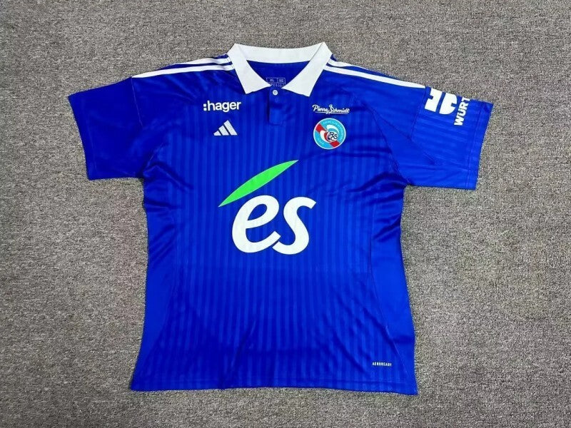24-25 strasbourg home soccer jersey size s-2xl Style 2
