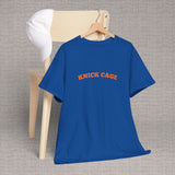 Knick Cage Tee Basketball Pun Ny Basketball Team Hoops Blue Orange Game Day Sports Fan (4)
