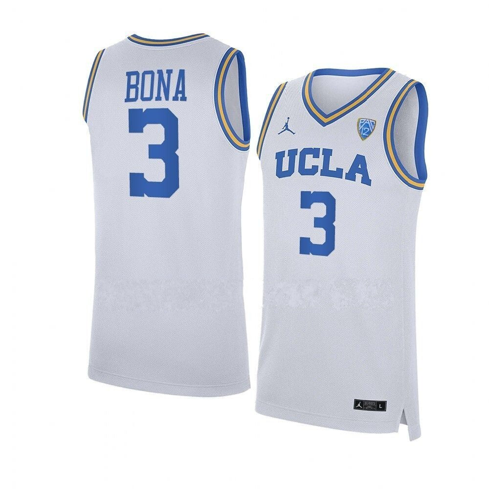 3 Adem Bona UCLA Bruins NCAA Basketball Replica Jersey White