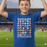 Soccer World Cup 2026 Country Ball Football Fan Game Day Tees Sports (5)