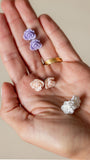 Pastel Floral Studs