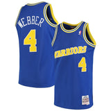 4 # Webber Retro Blue Jersey