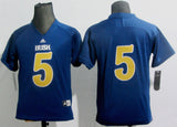 5 Blue Trefoil Youth College Football Jersey