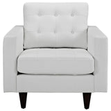Empress Bonded Leather Armchair
