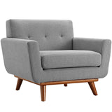 Engage Upholstered Fabric Armchair