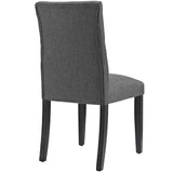 Duchess Button Tufted Fabric Dining Chair