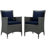 Sojourn 2 Piece Outdoor Patio Sunbrella¨ Dining Set