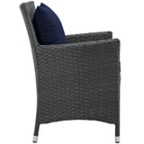 Sojourn 2 Piece Outdoor Patio Sunbrella¨ Dining Set