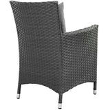 Sojourn 4 Piece Outdoor Patio Sunbrella¨ Dining Set