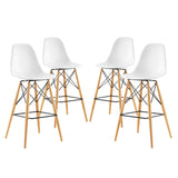 Pyramid Dining Side Bar Stool Set of 4