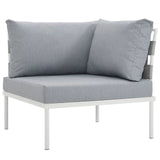 Harmony Outdoor Patio Aluminum Corner Sofa