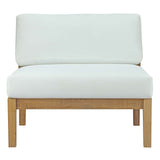 Bayport Outdoor Patio Teak Armless