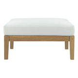 Bayport Outdoor Patio Teak Ottoman
