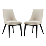 Viscount Dining Side Chair Fabric Set of 2