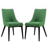 Viscount Dining Side Chair Fabric Set of 2