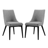 Viscount Dining Side Chair Fabric Set of 2