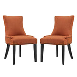 Marquis Dining Side Chair Fabric Set of 2