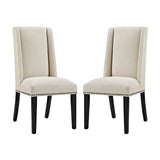 Baron Dining Chair Fabric Set of 2