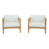 Bayport 2 Piece Outdoor Patio Teak Set