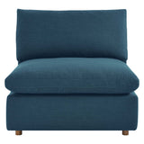 Commix Down Filled Overstuffed Armless Chair