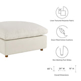 Commix Down Filled Overstuffed Ottoman