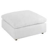 Commix Down Filled Overstuffed Ottoman
