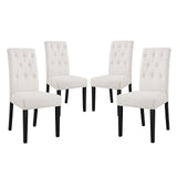 Confer Dining Side Chair Fabric Set of 4