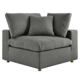 Commix Down Filled Overstuffed 2 Piece Sectional Sofa Set