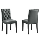 Duchess Dining Chair Vinyl Set of 2