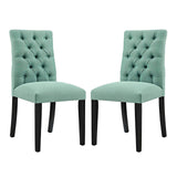 Duchess Dining Chair Fabric Set of 2