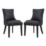 Marquis Dining Chair Faux Leather Set of 2
