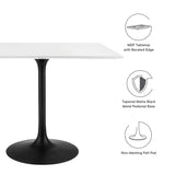 Lippa 36" Square Wood Top Dining Table