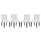 Baronet Dining Chair Vinyl Set of 4