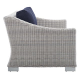 Conway Sunbrella� Outdoor Patio Wicker Rattan Loveseat