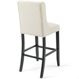 Baronet Bar Stool Upholstered Fabric Set of 2