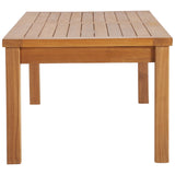 Upland Outdoor Patio Teak Wood Coffee Table