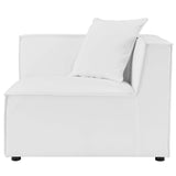Saybrook Outdoor Patio Upholstered 7-Piece Sectional Sofa